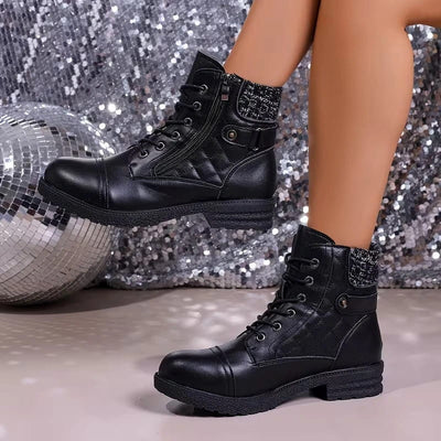 Valencia Women's Leather Ankle Boots