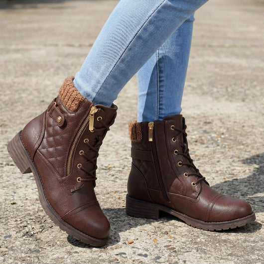 Valencia Women's Leather Ankle Boots