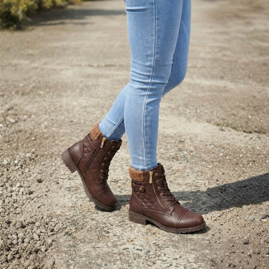 Valencia Women's Leather Ankle Boots