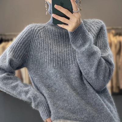 Aria Ribbed Turtleneck