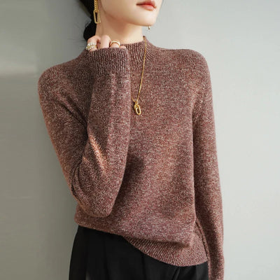 Luna Merino Mock Neck