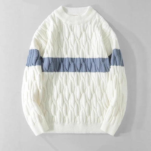 Arden Colour-Block Knit Sweater