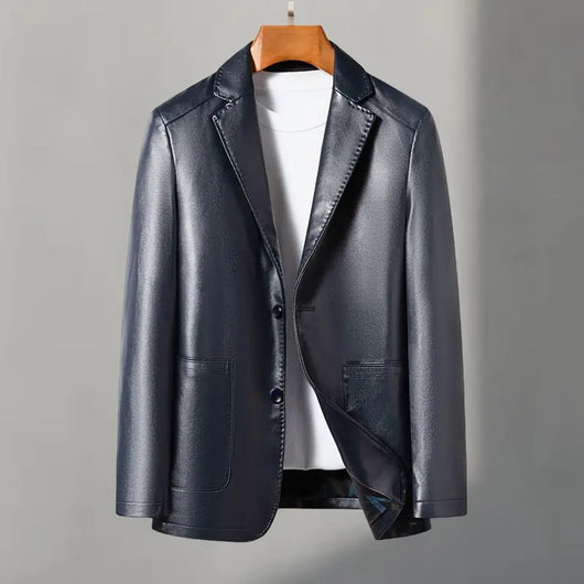 Milan Leather Blazer