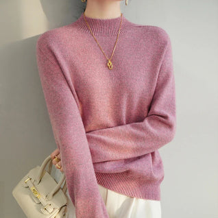 Luna Merino Mock Neck