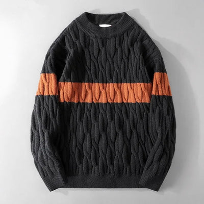 Arden Colour-Block Knit Sweater