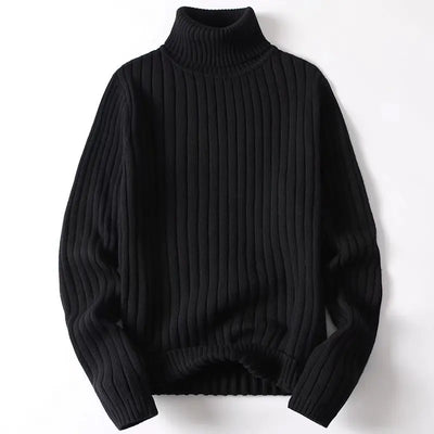 Asher Ribbed Turtleneck