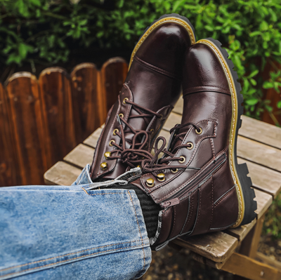 Ridgefield Leather Boots
