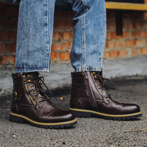 Ridgefield Leather Boots