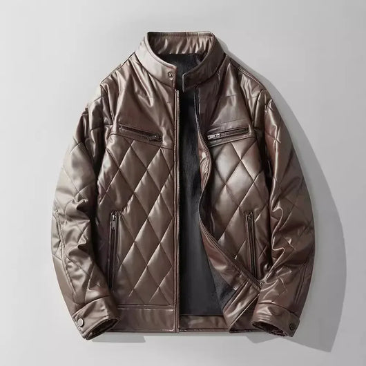 Sentinel Quilted Leather Jacket