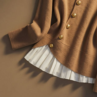 Pearl Couture Merino Wool Sweater