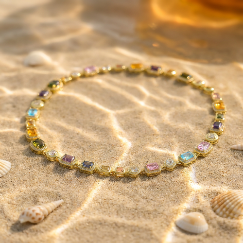 Everley Gemstone Necklace