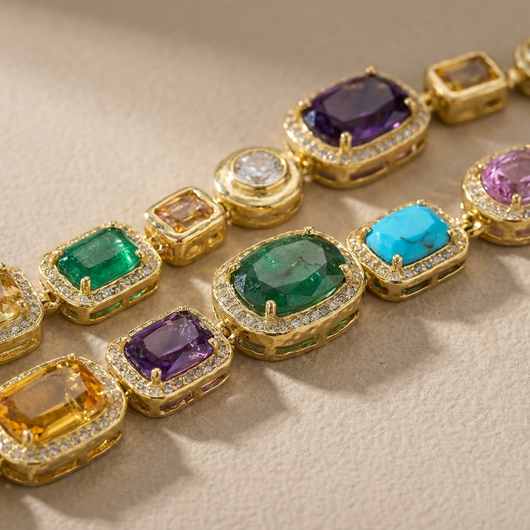 Everley Gemstone Necklace