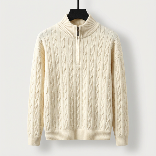 Olympia Half-Zip Sweater