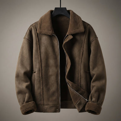 Old Money Aviator Jacket