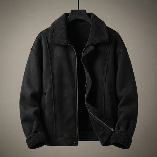 Old Money Aviator Jacket