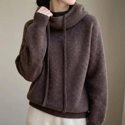 Luna Merino Knit Hoodie